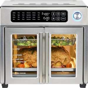 Extra Large French Door Air Fryer Toaster Oven